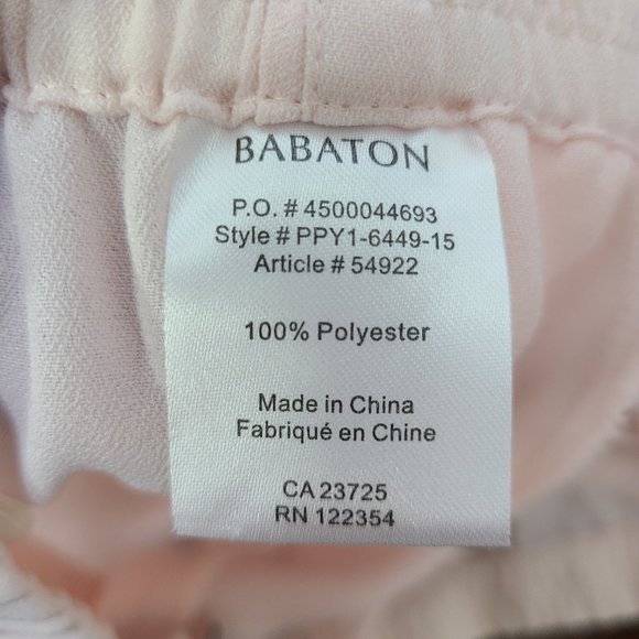 Babaton Pale Pastel Peach Pant XS - Picture 6 of 7